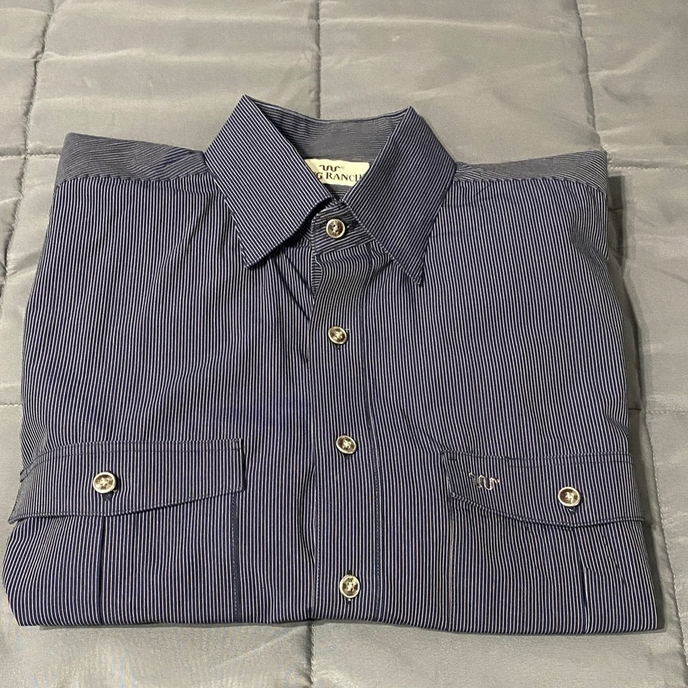King Ranch long sleeved shirt. Size Large